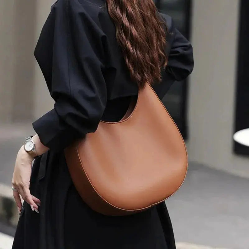 Hifashion Genuine Leather Underarm Shoulder Bags For Women