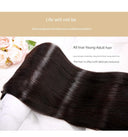 Seamless Hair Extension Real Hair Long Straight Hair Band 8D