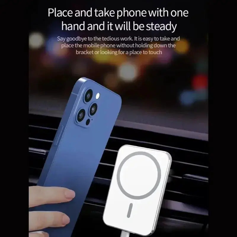 Magnetic Car Charger Type C MagSafe Holder for iPhone