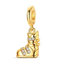 Sterling Silver Charm Pendant Beads