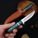 Versatile Stainless Steel Boning Knife With Wood Handle