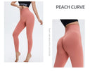 Nude Yoga Pants for Women High Waist Seamless Hip Lifting Fitness Design