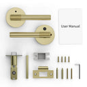 Zinc Knurled Handle - Keyless Lock