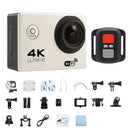 4K Action Camera For Outdoor Use Waterproof Helmet Mount