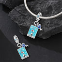 Charm Sterling Silver Tarot Card