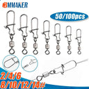 Sea Fishing Snap Hooks Durable Stainless Steel Connector Set