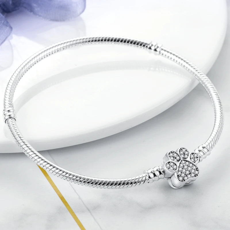 Silver Plated Art Snake Chain