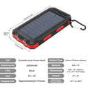 Solar Power Bank 20000mAh - High Capacity Camping
