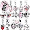 Valentine's Day Charm Bead Pendent