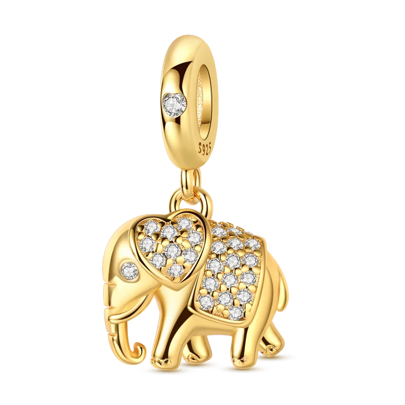Golden Series Charm Bead Sterling