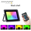 RGB Flood Light 100W Waterproof LED Spotlight Outdoor