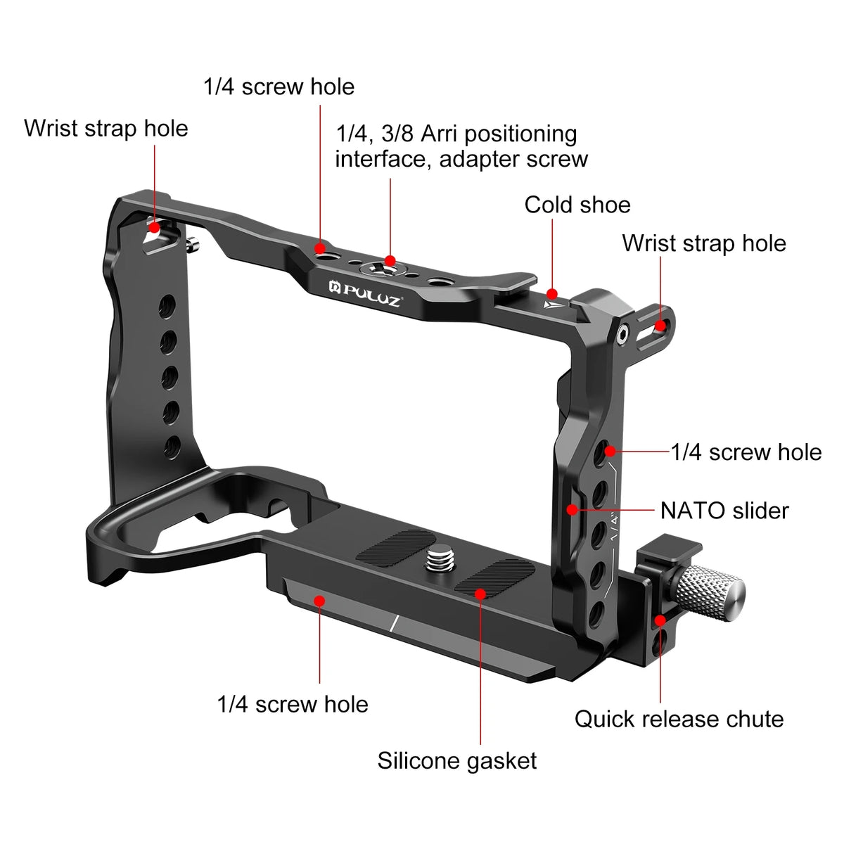 Puluz Sony Metal Camera Cage