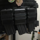 M4 Molle Clip FastMag Hunting Vest Pouch Airsoft AR 5.56 Magazine Holder