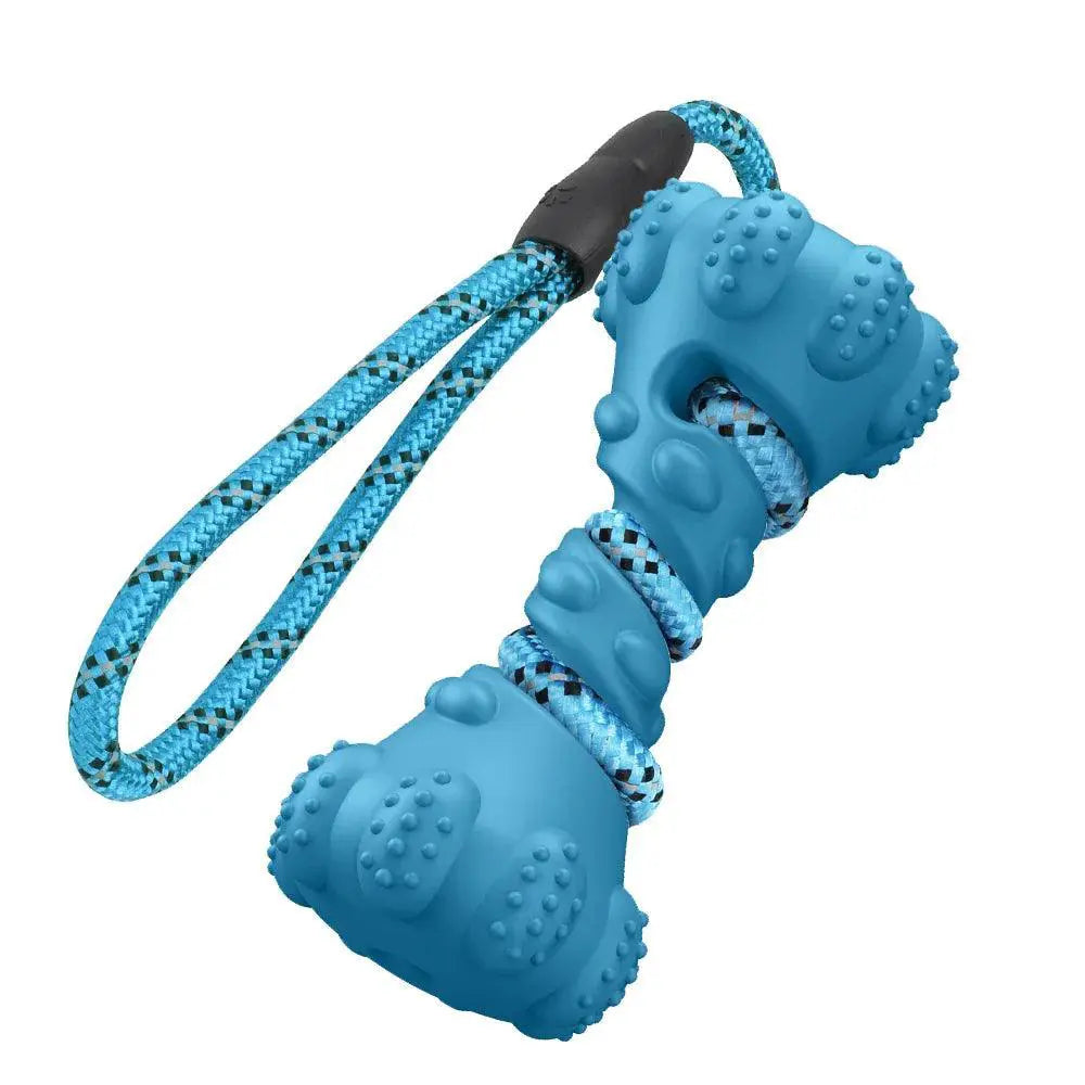 Masbrill Interactive Rubber Dog Toy for Dental Health Chew
