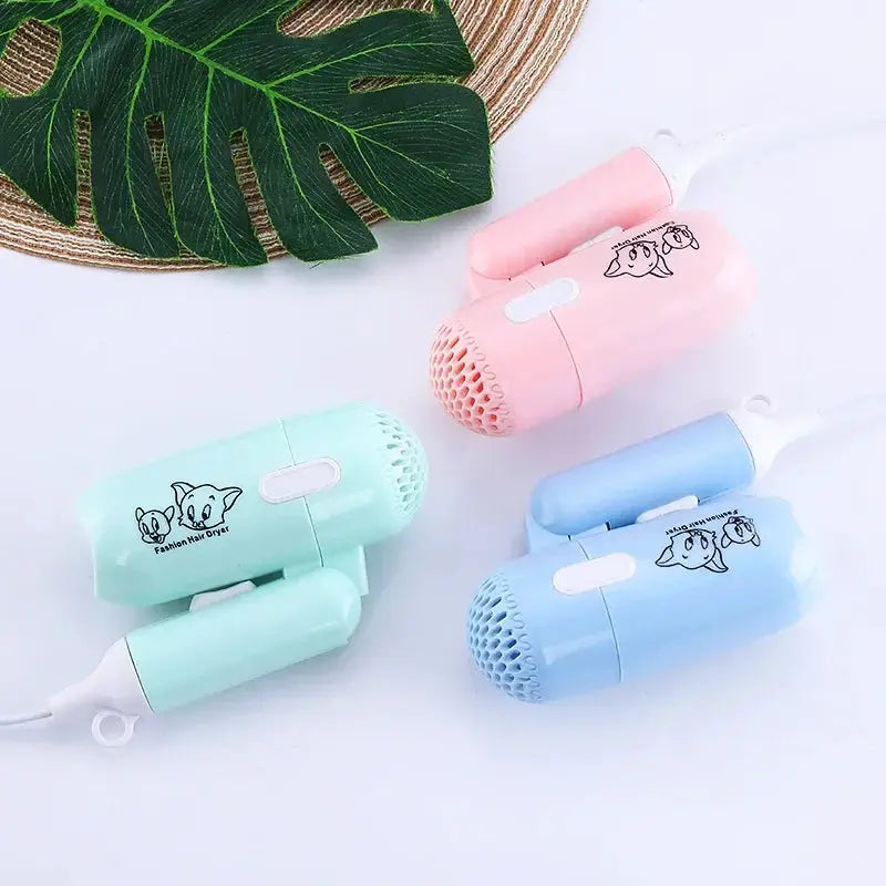 Fashion Mini Folding Hair Dryer 400W For Travel Portable