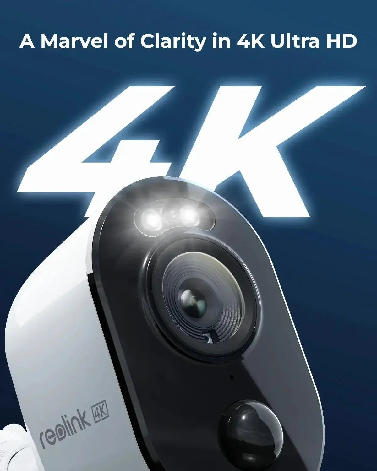 Reolink Argus 4K Color Night Vision Wireless Camera System