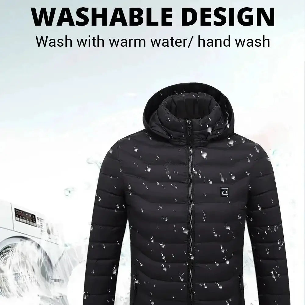21 Areas Heated Jacket For Men USB Self Heating Vest