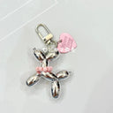 Sweet Balloon Dog Keychain Set for Girls and Teens Fun