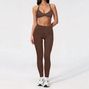 Activewear Women Yoga Set Quick Dry Crop Top