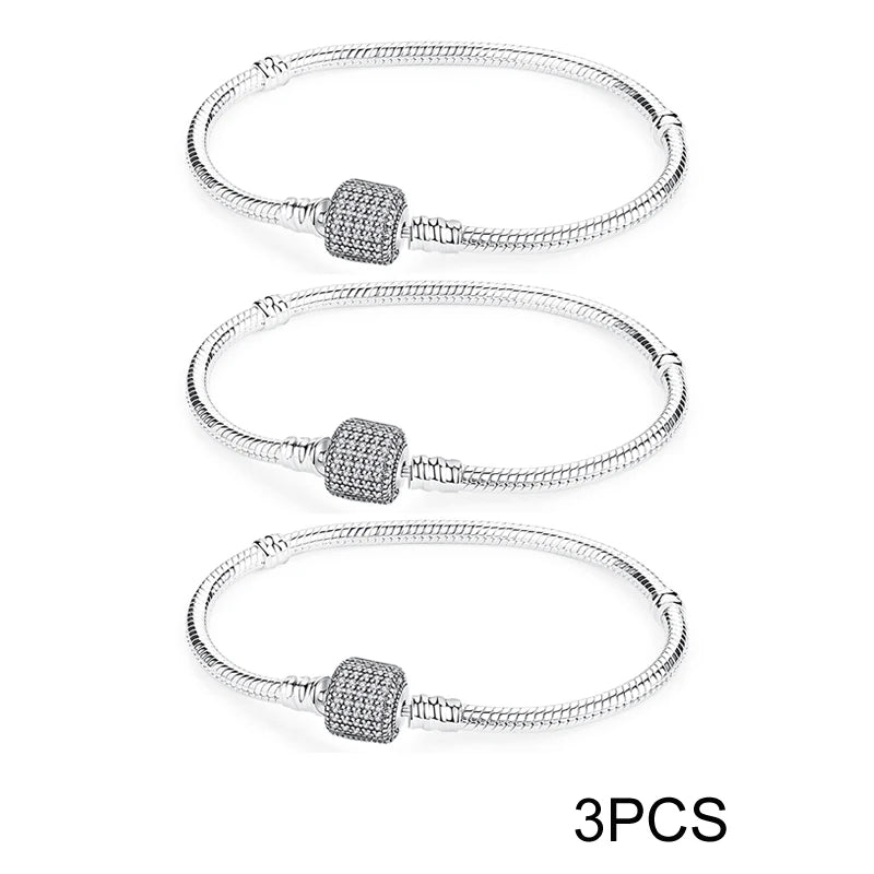 Sterling Silver Bracelet Bangles Love