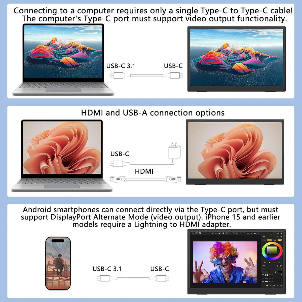 Monitor for Clearer Everyday Viewing