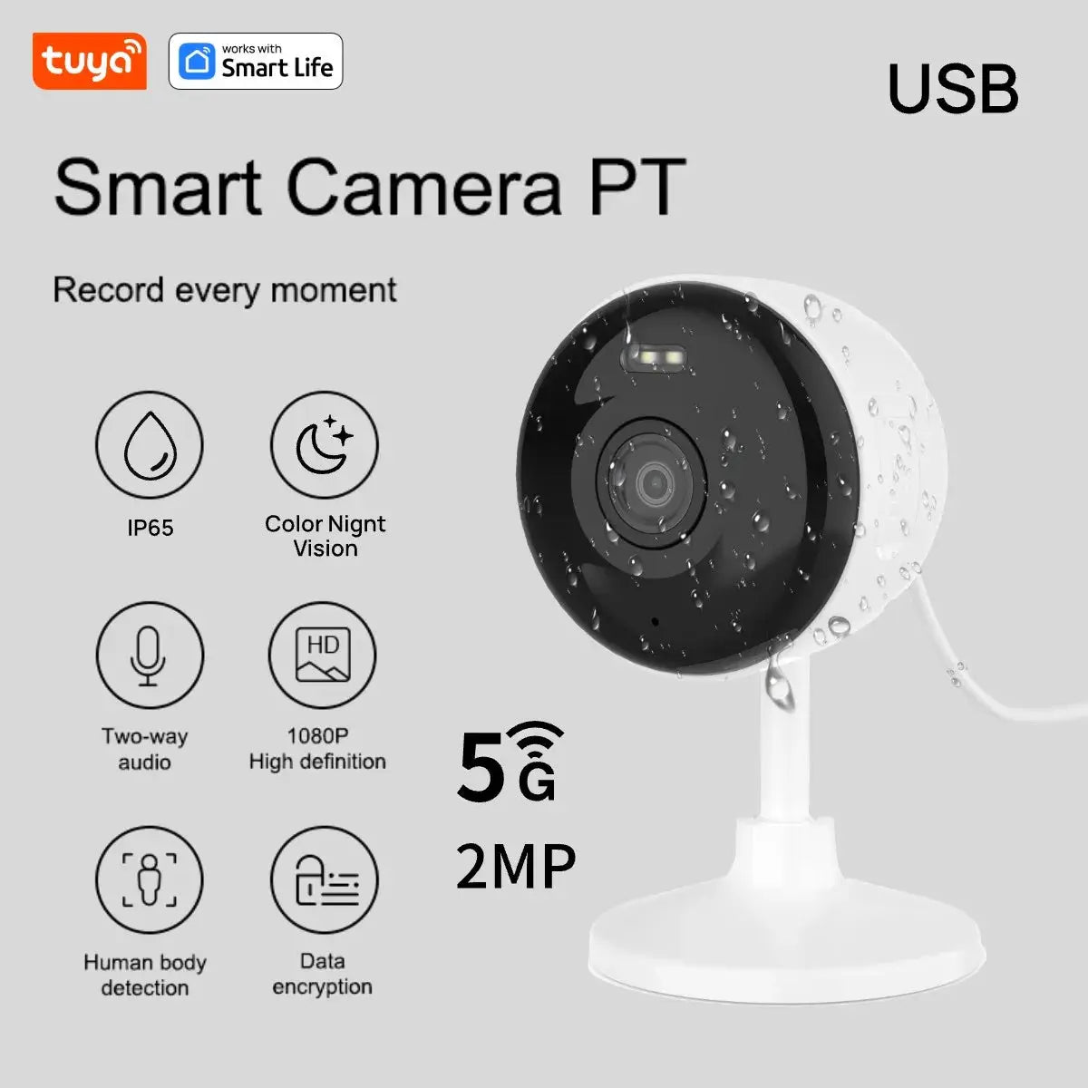 Color Night Vision Home Security Camera — product view 12