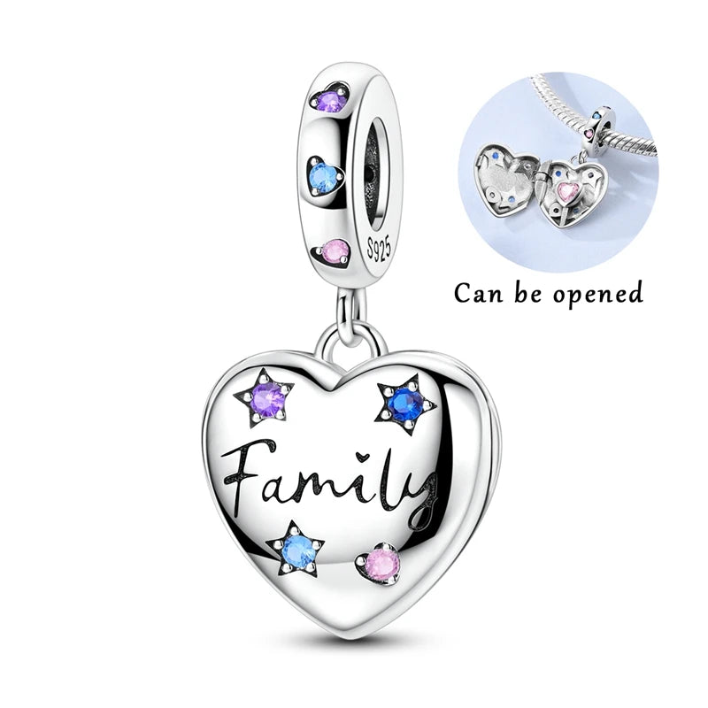 Sterling Silver Pendant Charm Bead