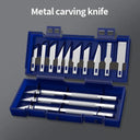 Metal Carving Knife Set for Precision Art and Woodworking