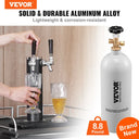SucceBuy Lbs Tank Aluminum Gas Cylinder Brand Cylinder with Gray