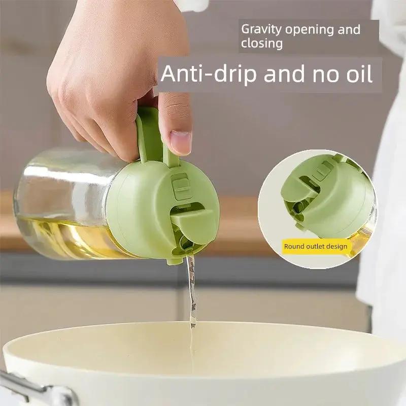 Home Food Grade Oil Dispenser With Fuel Injector Atomizer - OurLum.com
