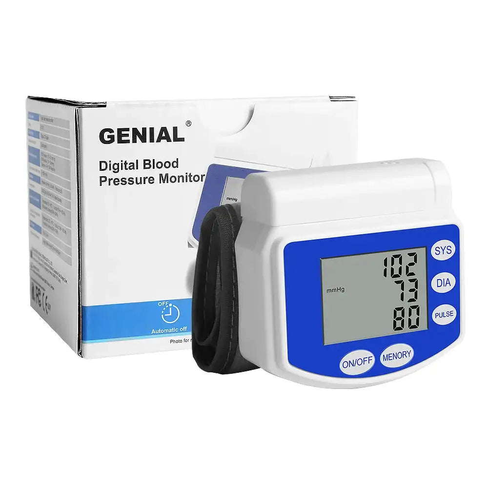 Blood Pressure Monitors for Home Use Rechargeable Wrist Digital — product view 1