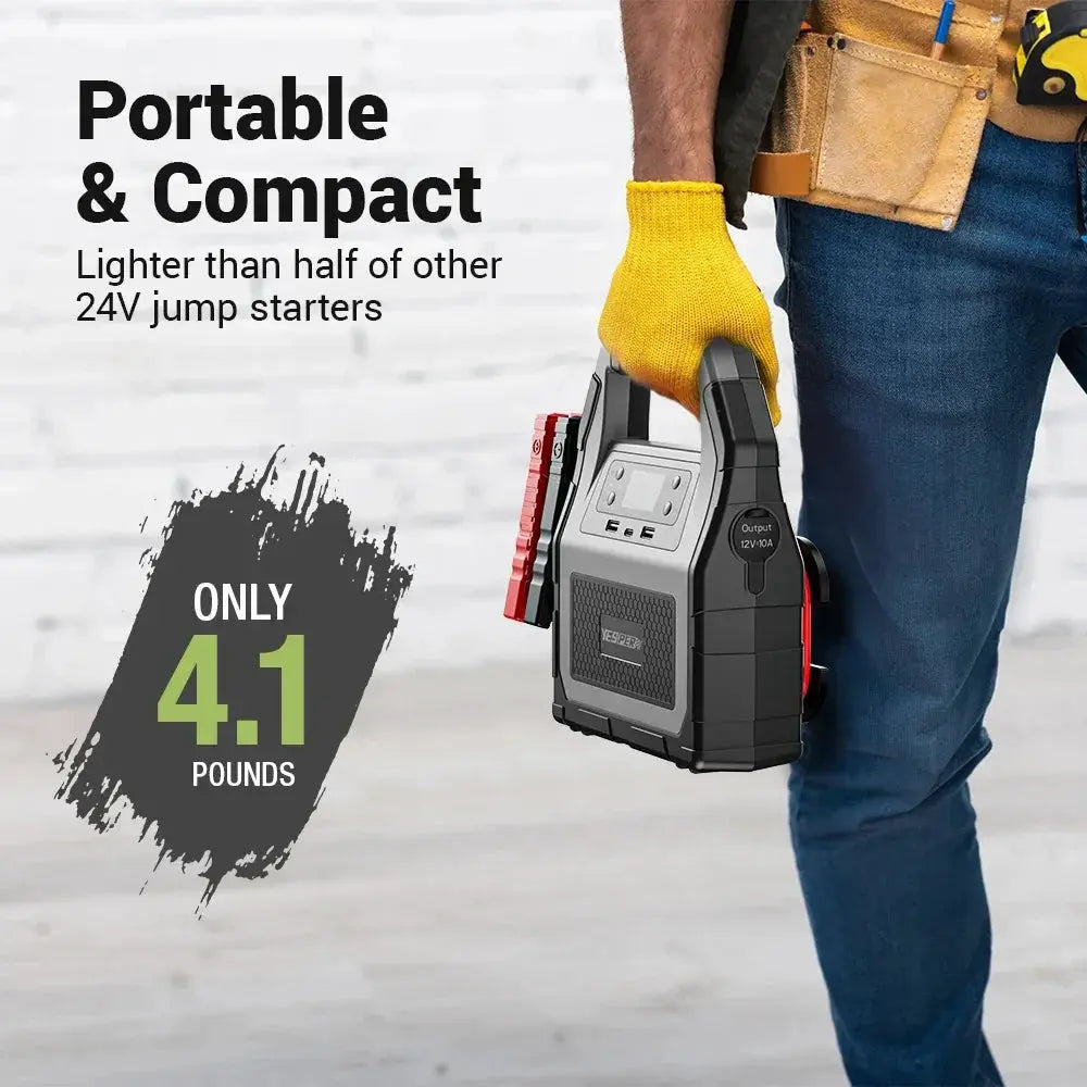 Yesper 6000A 24V Truck Jump Starter Power Bank Portable