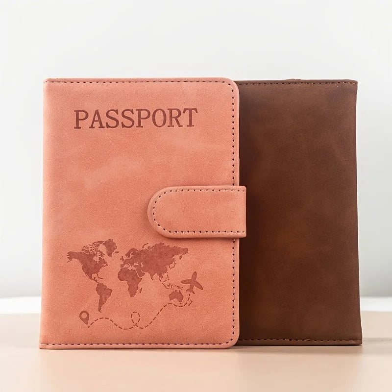 Rfid Blocking Multi-Function Travel Passport