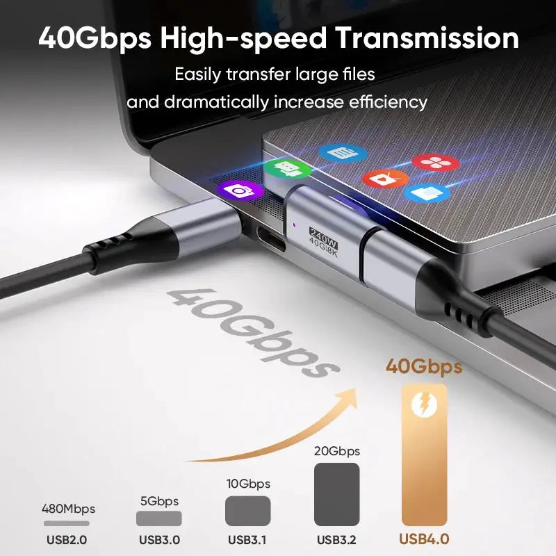 Magnetic USB C Adapters — product view 3