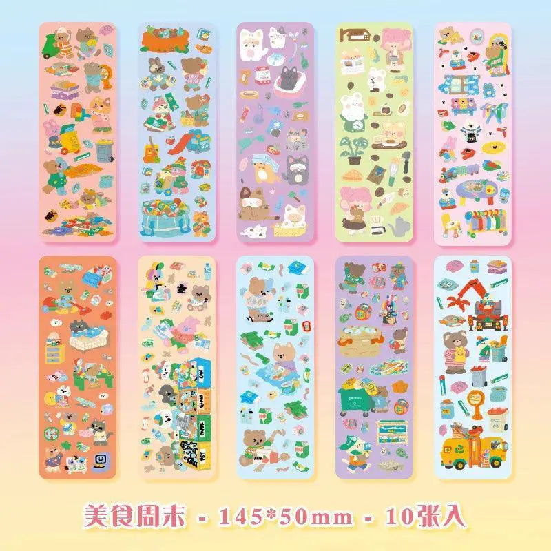 Durable Animal Stickers for Scrapbooks — product view