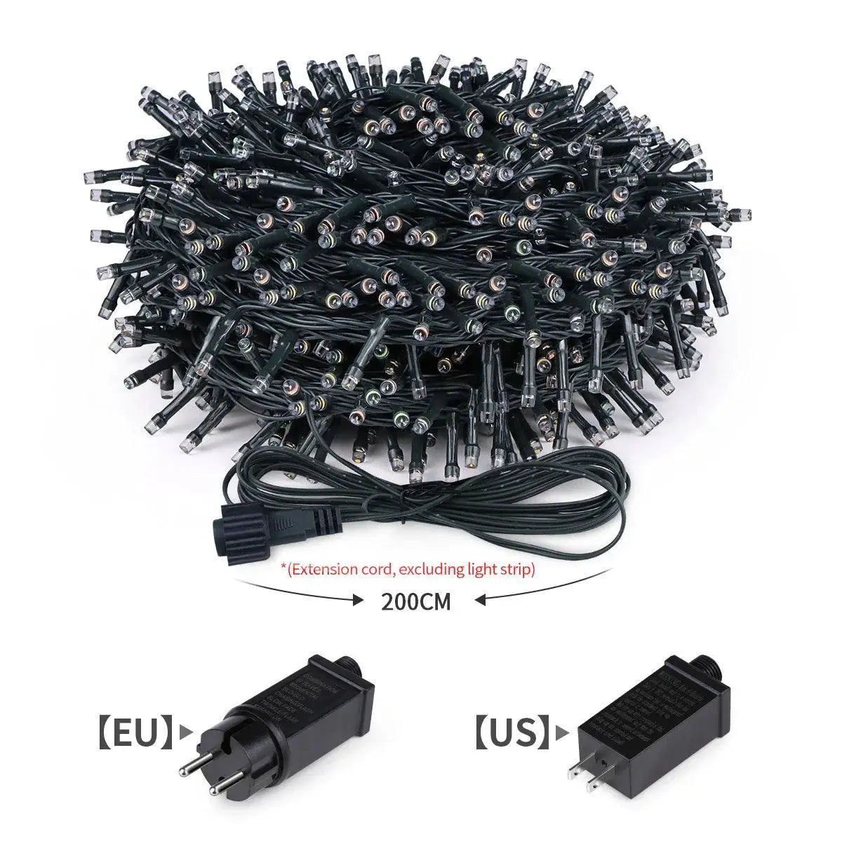 Outdoor Waterproof LED Christmas String Lights Festive Decor