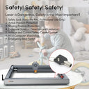 Ortur Laser Master 3 With Rotary Roller 20000Mm Engraver