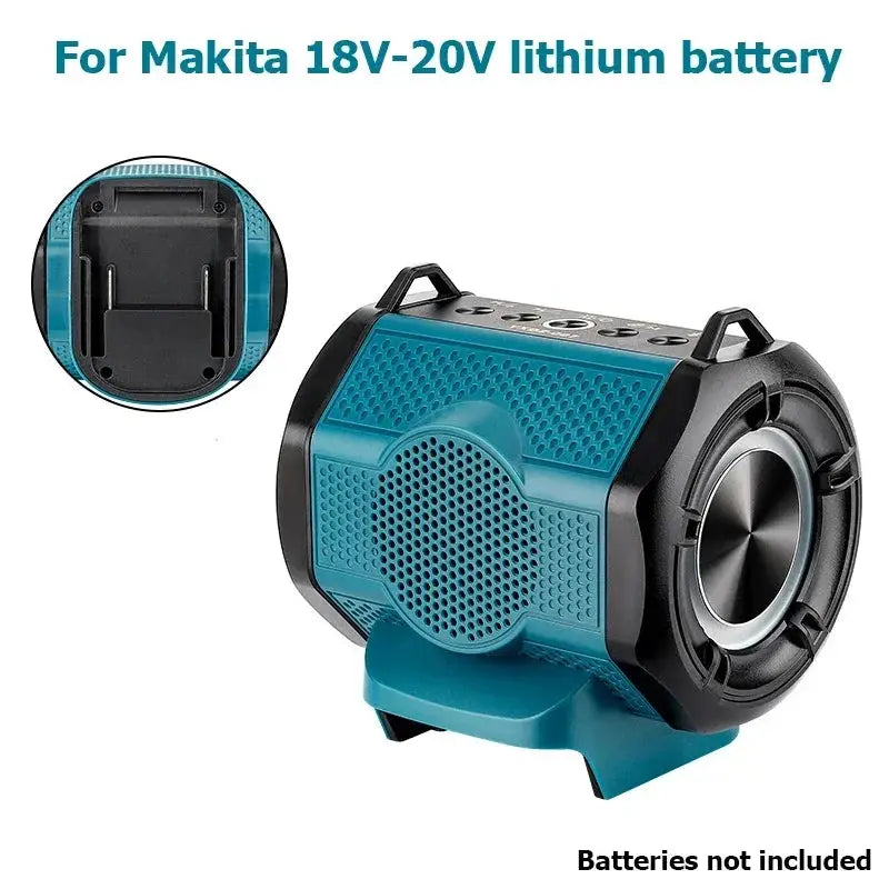 Portable 18V Bluetooth Speaker Dewalt Battery System