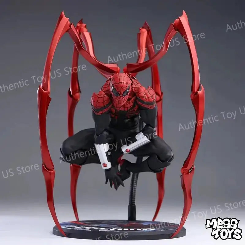 Original Mess Toys Superior Spider Man Doctor Octopus & Peter Parker Messtoys Anime Action Figure Gift Toy
