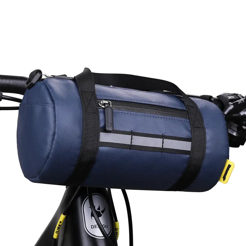 Rhinowalk Bicycle Handlebar Bag Waterproof 2.5L Frame Front Tube Cycling Storage Bag Large Capacity MTB Pack Bike Accessories