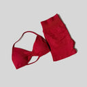 Wareball Women Gym Set Halter Tank Waist Shorts