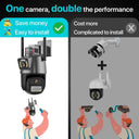 Outdoor Smart Security Camera AI Auto Tracking Night Vision