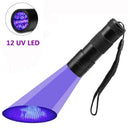 UV Flashlight - Spot Stains And Bed Bugs Easily