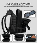 Outdoor Sports Multi-functional Bags 50L Tactical Backpack