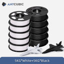 10Kg/lot ANYCUBIC 1.75mm Plastic PLA Filament For FDM 3D Printer Consumables 3D Printing Material For Kobra 2 Neo Max