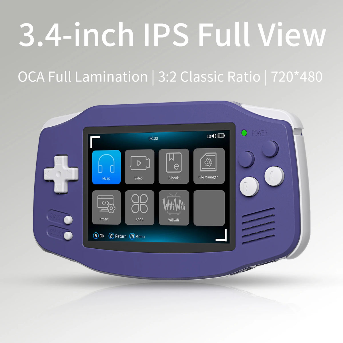 ANBERNIC Retro Handheld Game Console Screen Linux System HDMI — product view 2