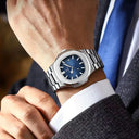 Classic Square Quartz Men Wristwatch