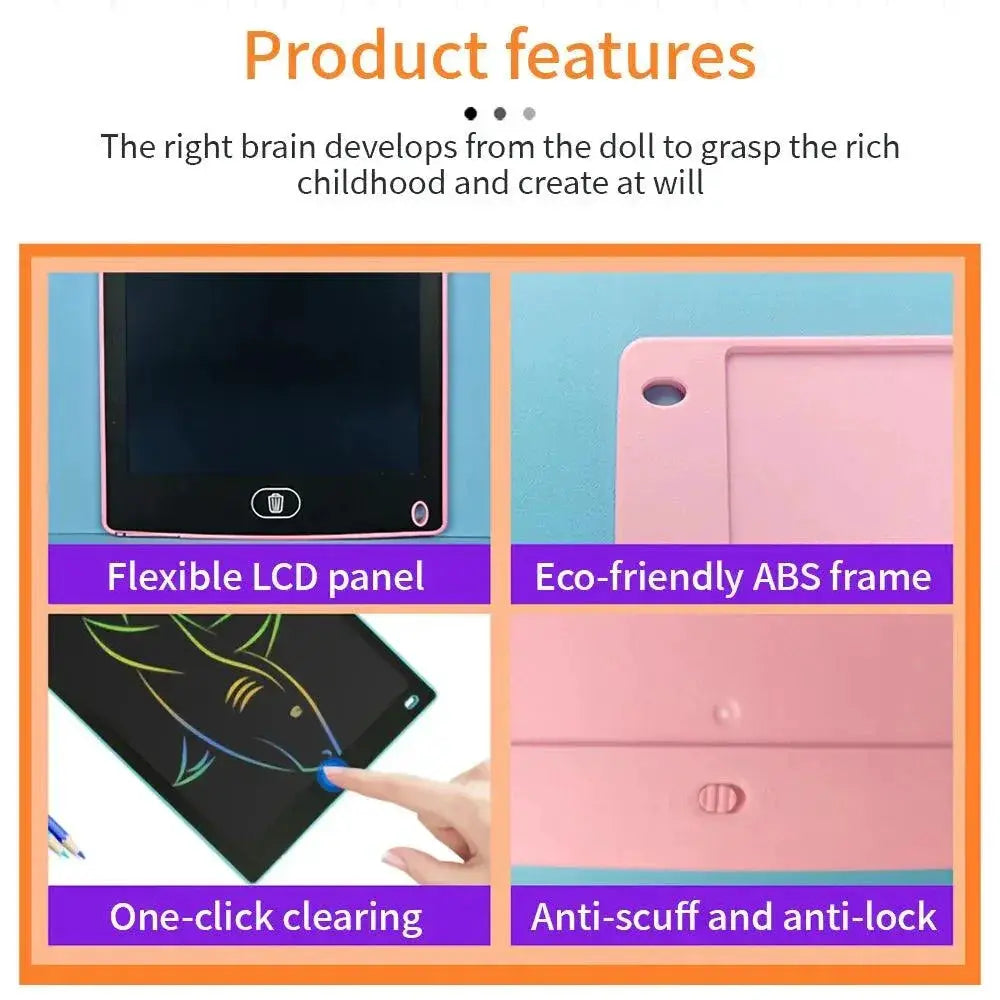 LCD Drawing Tablet Sketchpad For Kids And Adults Creative