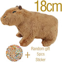 Capybara Plush Toy: Realistic Anime Fluffy Stuffed Animal