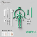 Magnetic Articulated Shapeshift Robot Figure